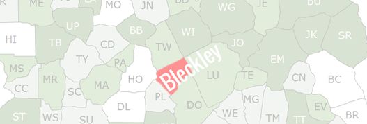 Bleckley County Map