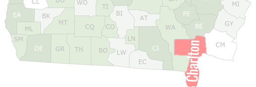 Charlton County Map