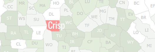 Crisp County Map