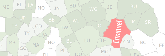 Emanuel County Map