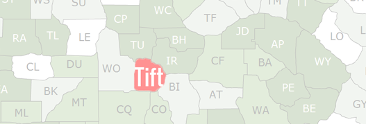 Tift County Map